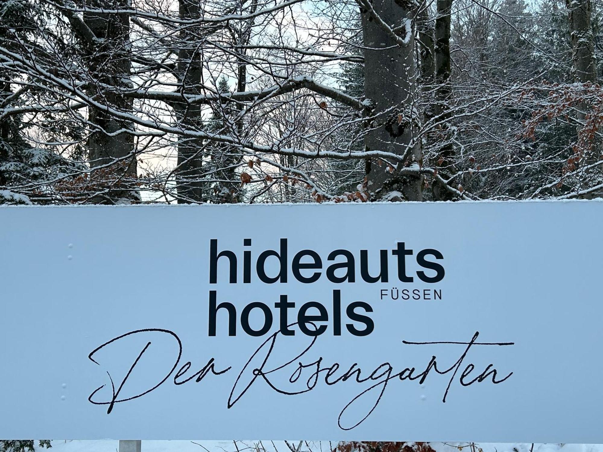 Hideauts Hotels Der Rosengarten Füssen Kültér fotó